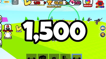 1,5K Rebirths (+1 strong every second)