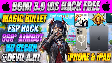 bgmi ios hack 3.9 free |how to hack bgmi ios 3.9 |skin hack bgmi ios | iPad And IPhone ios hack free