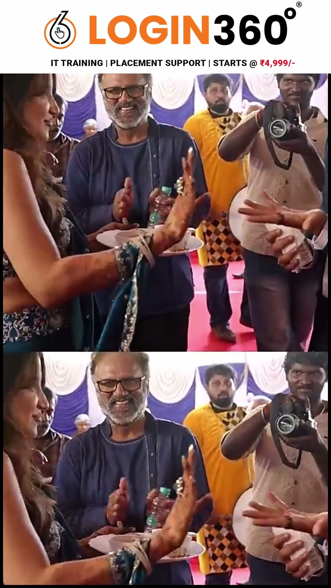 மாப்ளைக்கு Dance ஆடிக்கிட்டே ஊட்டிவிட்ட Sakshi Agarwal ? Cute Video