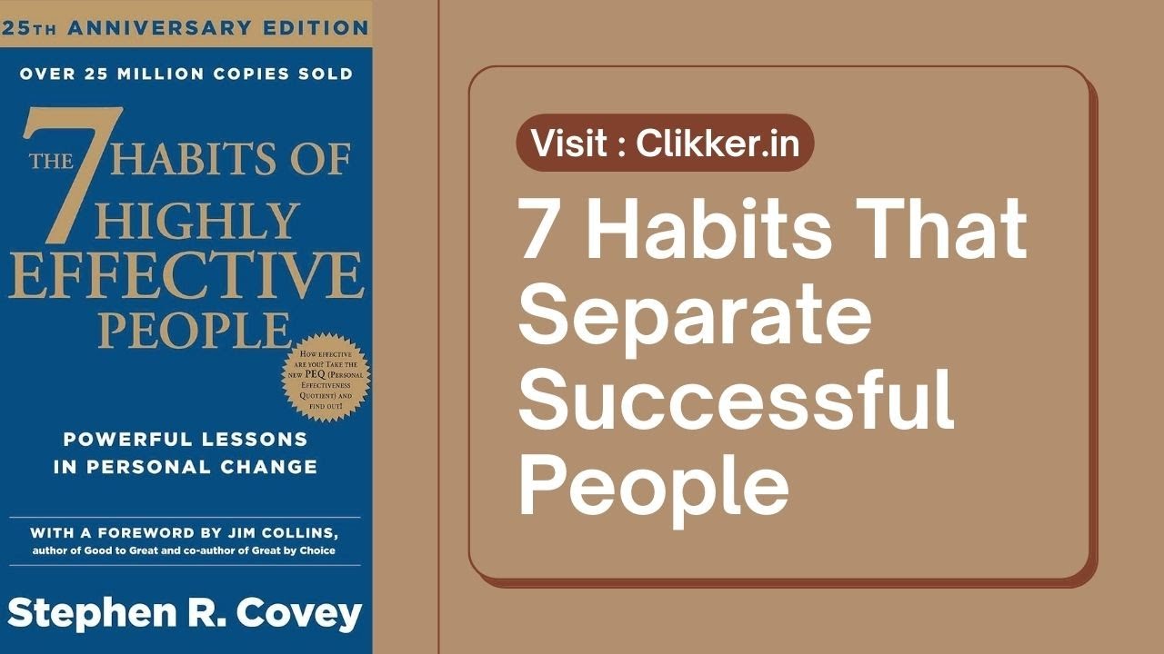 7 Habits That Separate Successful People From Everyone Else 