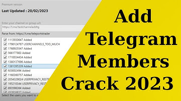 Telegram Add Member Software