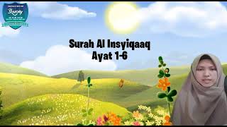 Talaqqi Ziyadah : Surah Al-Insyiqaq ayat 1-6