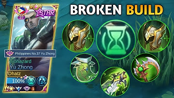 YU ZHONG GREEN LANTERN BUILD!! THEY DIDNT EXPECT THIS BROKEN SPELL VAMP!