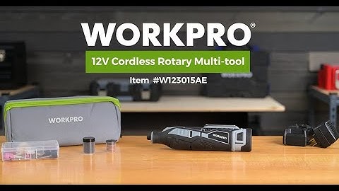 WORKPRO® Tools | 12V Cordless Rotary Multi-Tool