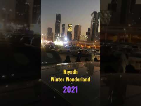 2021 Riyadh WINTER WONDERLAND  #shorts