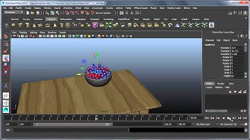 Maya Particle Effects Cereal Tutorial