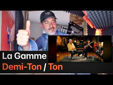 J'ai COMPRIS la Gamme DEMI-TON / TON !! (grâce à 1 LICK ... avec TAB)