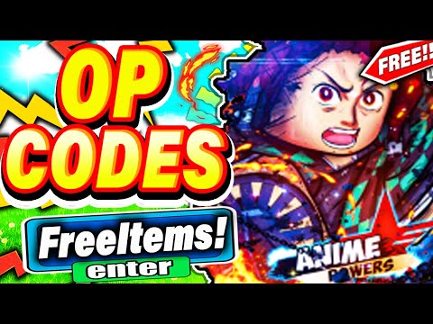 ALL NEW *SECRET CODES* IN ROBLOX ANIME POWER SIMULATOR (new codes