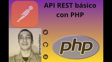 API REST básico en PHP