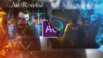 Ae inspired badass alight motion preset+XML | 9:45 remake of @zxh4ir by Roh4n.am