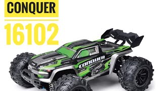 Conquer 16102 116 2.4G Radio Remote Control Car High Speed RC Monster Truck for Kids