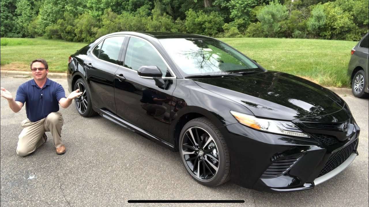 2019 Camry XSE 4-cylinder Review: “Black on Black!” - YouTube