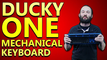 Ducky ONE Mechanical Keyboard Overview + Backlighting Modes