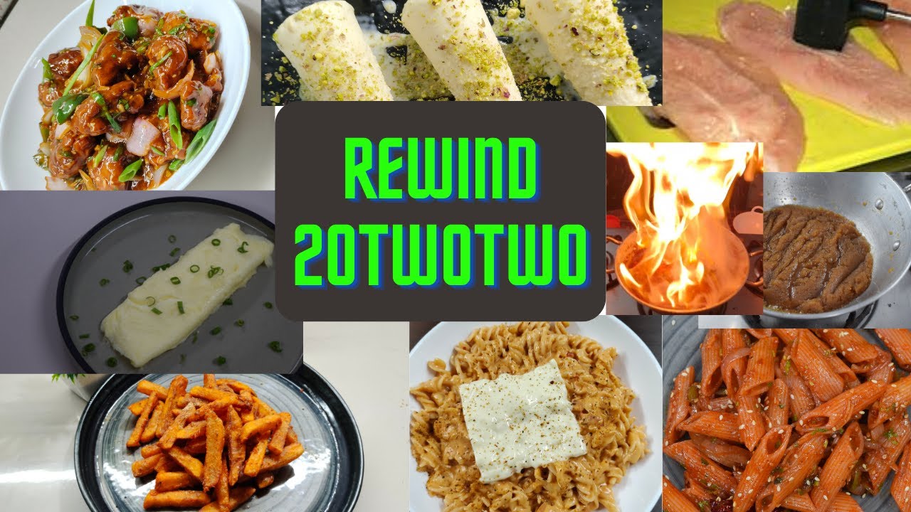 Rewind 2022 | Chef Aryan Gupta | The KItchen Homework | Happy New Year 2023