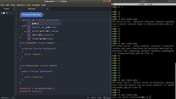 PHP OOP Tutorial #8: Abstract classes and methods