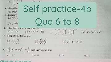 new learning composite mathematics class 7 self practice 4b | schand maths class7 solutions chapter4