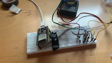 Sensor PIR con servomotor y placa Esp32