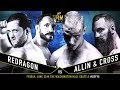 Redragon vs matt cross and darby allin feature match friday  defy wrestling