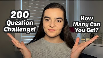 ASMR Whispering 200 General Knowledge Trivia Questions