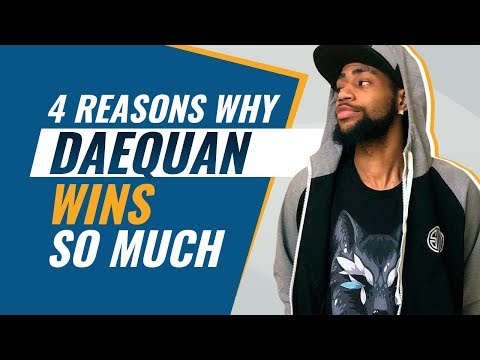 4 Reasons why Daequan WINS SO MUCH | (Fortnite Battle Royale PRO Tips)
