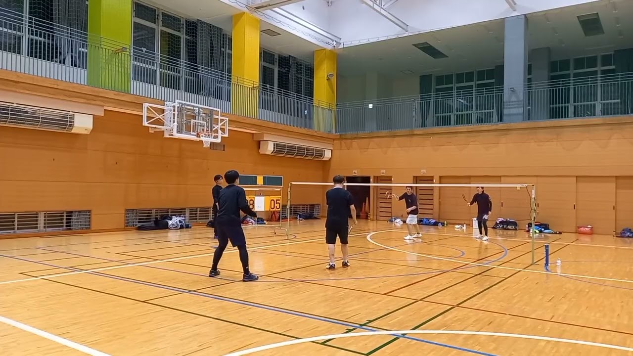 1/16   練習　やまかたVSなかさや