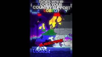 Does your country support LGBTQ? #mapping #capcut #geotuber #countries