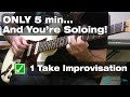 Only 5 min. and YOU are SOLOING! - Guitar Solo (IMPROVISATION)