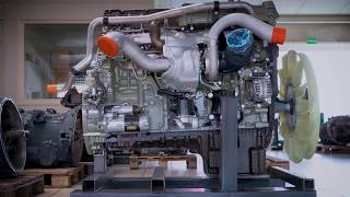 Reparación motor MercedesBenz Actros en Stop Motion