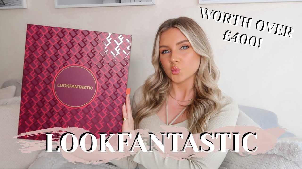 LOOKFANTASTIC ADVENT CALENDAR 2021 UNBOXING Discount Code YouTube