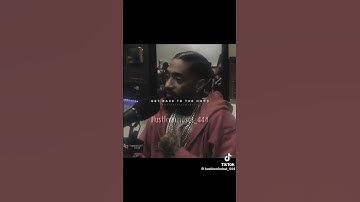 Nipsey wrong is wrong right is right tiktok
