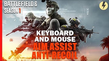 NEW SETTINGS STICKIER Aim Assist & Anti Recoil Keyboard Mouse Battlefield 6 & REDSEC | reWASD Config