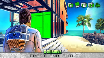 X Survive: Building Sandbox / Creative Open World Crafting & Building / FREE iOS & Android Games