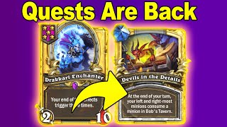 Quests Are BACK! Triple End Turn Effects With This Quest! | Christian Hearthstone Battlegrounds