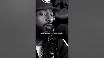 Nipsey Hussle: CAN’T FOLLOW THE BLIND | Motivational Speech