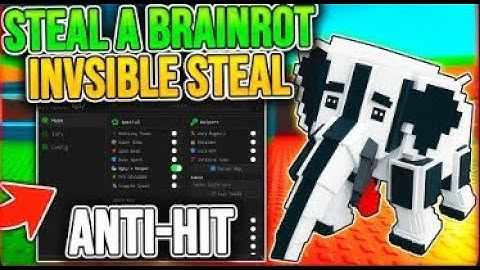 STEAL A BRAINROT SCRIPT HACK 🔥 INVISIBLE STEAL, ANTIHIT, NOCLIP, FLOAT STEAL ｜ DELTA EXECUTOR