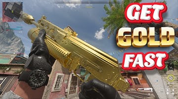 How to get the minibak Gold in MW2! Complete Gold Camo Guide!