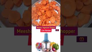 Famous Vegetable chopper from meesho (s-283353327) live review 👍⭐ #meeshoproducts #chopper #reviewvideo #yt Profile