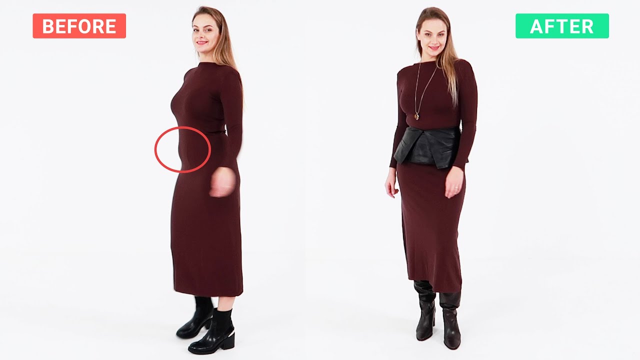 How to Style Tight Dress If You Don’t Have a Waist | 7 Effective Ways