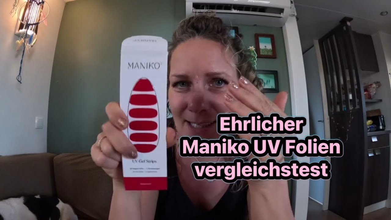 MANIKO TEST | Haltbarkeit | auftragen | Nagelstudio Ersatz? Hält Maniko was es verspricht? UV Folien