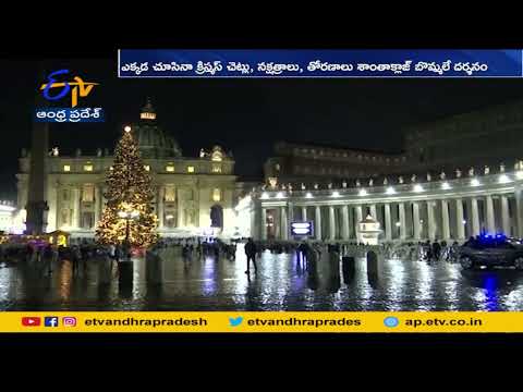 ప్రపంచ వ్యాప్తంగా క్రిస్మస్ వేడుకలు | People Gear up to Celebrate the Birth of Jesus Christ