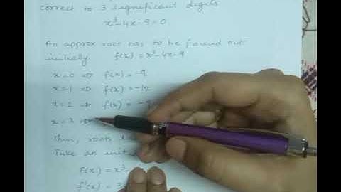 KTU CE306 CPCT module 5 newton raphson method