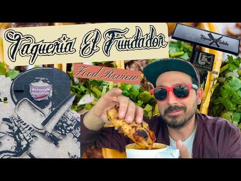 Video thumbnail: TAQUERIA EL FUNDADOR FOOD REVIEW