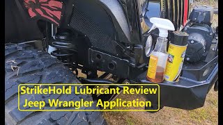 StrikeHold Cleaner Lubricant Protection Product Review and Jeep Wrangler Application by JRMSweeps 756 views 9 months ago 4 minutes, 26 seconds