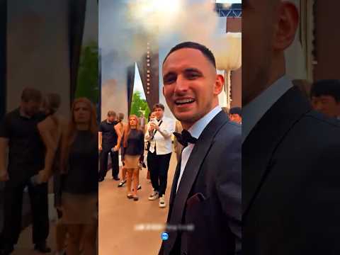 Литвин КАЙФУЕТ НА СВАДЬБЕ ПОД ТРЕКИ ICEGERGERT!🤯🔥 #shorts