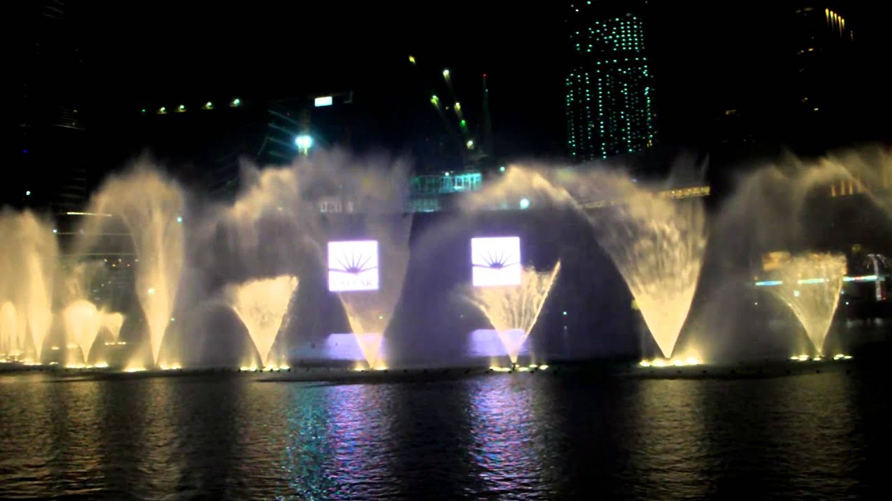 Dubai Fountain Chinese Song YouTube