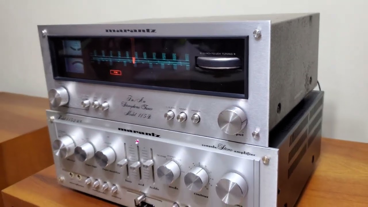 Marantz Model 115B Stereo Tuner Fully Operational in
