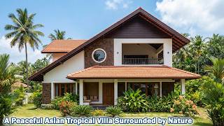 A Peaceful Asian Tropical Villa Surrounded by Nature