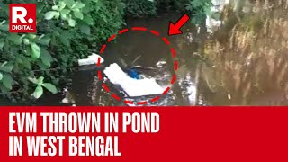 Lok Sabha elections: EVM Machine Thrown In Pond In West Bengal's Kultali, EC Seeks Report