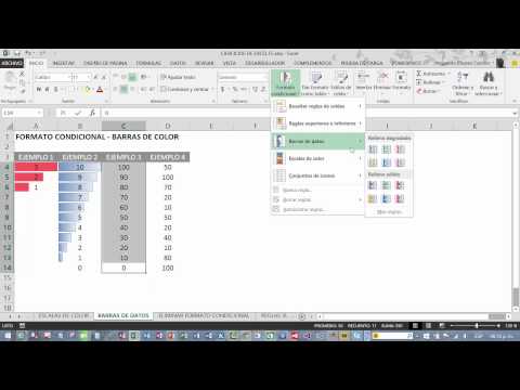 Diagrama de Gantt en Excel con Formato condicional @EXC 