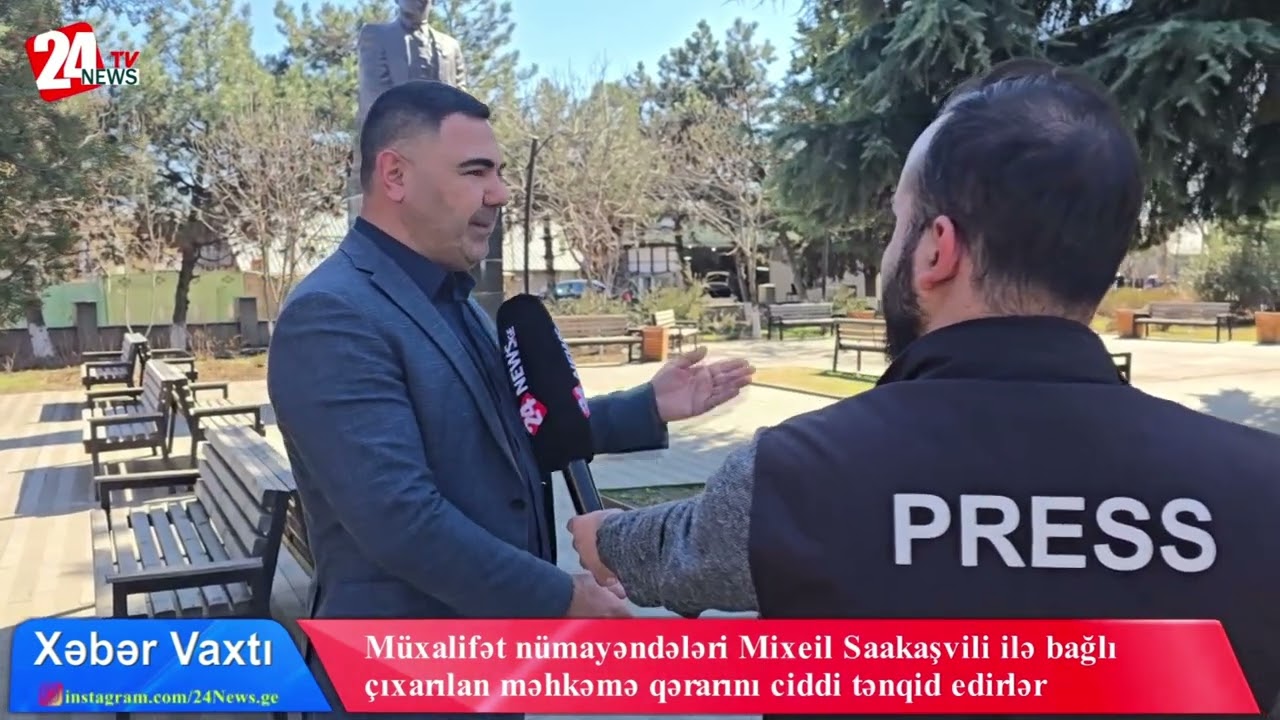Müxalifət nümayəndələri Mixeil Saakaşvili ilə bağlı çıxarılan məhkəmə qərarını ciddi tənqid edirlər